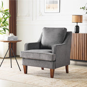 VINGLI Mid-Century Modern Accent Chair Upholstered Armchair Comfy Sofa Chair Reading Chair