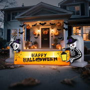 VINGLI Halloween Decoration Outdoor Inflatables Decor with Light