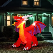 VINGLI Halloween Decoration Outdoor Inflatables Decor with Light
