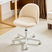 VINGLI AC102 Armless Adjustable Rolling Office Chair with Wheels