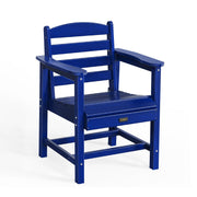 VINGLI All-Weather Patio Chairs Outdoor Dining Chairs with Curved Backrest