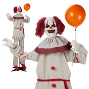 VINGLI 3/6/8 FT Halloween Clown Outdoor Decorations with Voice Control