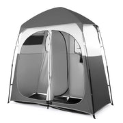 VINGLI 7.5ft Shower Tent with 2 Room Pop Up Shelter