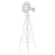VINGLI 8FT Ornamental Windmill Metal Backyard Garden Decoration Weather Vane
