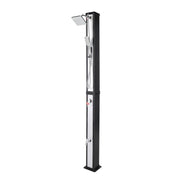 VINGLI 7.5 FT 10.6 Gallon Solar Heated Shower with Handheld Shower Head and Foot Shower Tap