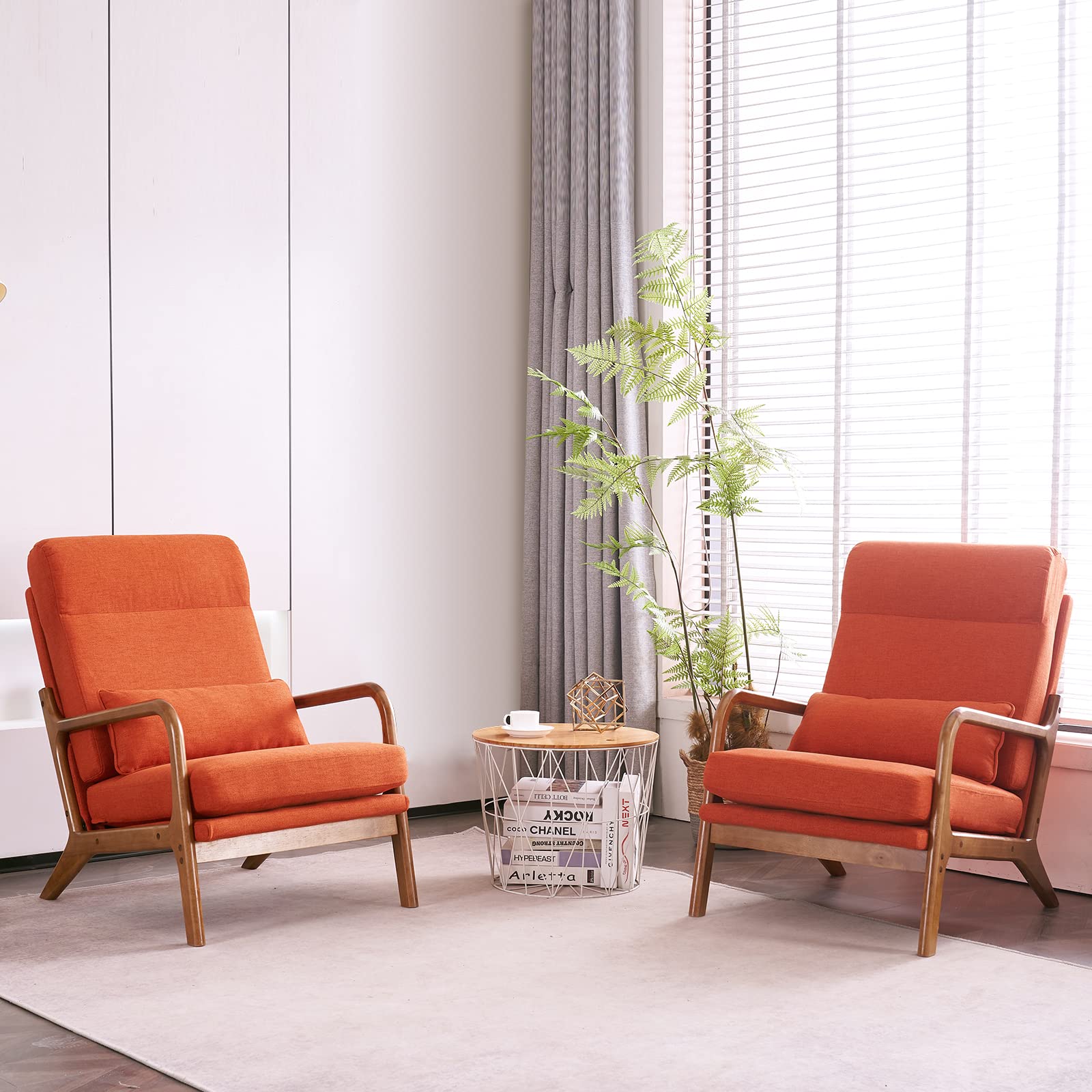 VINGLI Accent Chairs - Modern Lounge Chair for Living Room