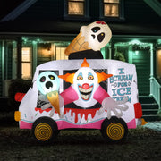 VINGLI Halloween Decoration Outdoor Inflatables Decor with Light