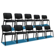VINGLI Waiting Room Chairs Conference Room Chairs Church Chairs Armless Chairs