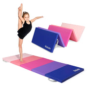 Matladin 5 Folding 6.3Ft x 2.5Ft x 1.5in Yoga Gymnastics Mat