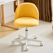 VINGLI AC102 Armless Adjustable Rolling Office Chair with Wheels