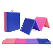 Matladin 4 Folding 8Ft x 2Ft x 2in Yoga Gymnastics Mat