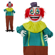 VINGLI 3/6/8 FT Halloween Clown Outdoor Decorations with Voice Control
