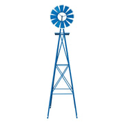 VINGLI 8FT Metal Windmill Ornamental Spinner Garden Decorations