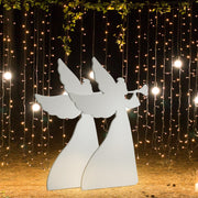 VINGLI 3FT Set of 2 Outdoor Christmas Decorations Angels