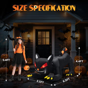 VINGLI Halloween Decoration Outdoor Inflatables Decor with Light
