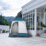 VINGLI 7.5ft Shower Tent with 2 Room Pop Up Shelter