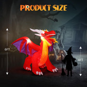 VINGLI Halloween Decoration Outdoor Inflatables Decor with Light