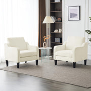 VINGLI AC117 30" Chenille Modern Oversized Upholstered Accent Chair