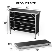 VINGLI Portable Bar Table