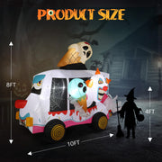 VINGLI Halloween Decoration Outdoor Inflatables Decor with Light