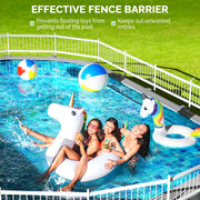 VINGLI Above Ground Pool Safety Fence Swimming Pool Fences