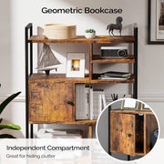 VINGLI File Cabinets Rustic Wood File Cabinets Brown