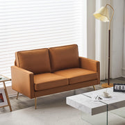 VINGLI LS103 56" Loveseat Sofa with Metal Legs Modern Upholstered Couch