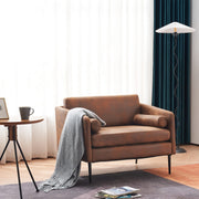 VINGLI AC119 Mid Century Oversized Upholstered Accent Chair