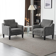 VINGLI AC117 30" Chenille Modern Oversized Upholstered Accent Chair