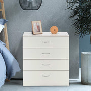 VINGLI Wooden 4-Drawers Nightstand