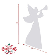 VINGLI 3FT Set of 2 Outdoor Christmas Decorations Angels