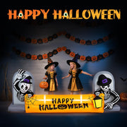 VINGLI Halloween Decoration Outdoor Inflatables Decor with Light