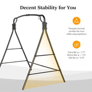 VINGLI Metal Patio Porch Swing Stand Heavy Duty 660Ibs