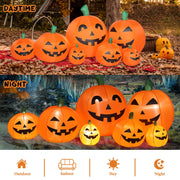 VINGLI Inflatable Halloween Pumpkin Decorations with LED Lights