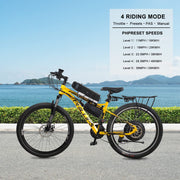 PEXMOR 26" E-Bike  Front/Rear Wheel Conversion Kit