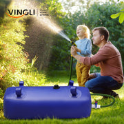 VINGLI 30/100 Gallon Water Tank Foldable Portable Soft Water Bladder Storage Containers Water Bag