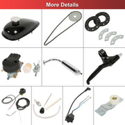 PEXMOR 80cc Bicycle Engine Motor Kit 26-28inch 2 Stroke Gas Motorized Bike Conversion Kit
