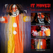 VINGLI Light Halloween Clown with Voice