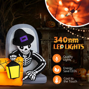 VINGLI Halloween Decoration Outdoor Inflatables Decor with Light