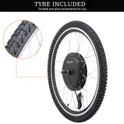 PEXMOR 26" E-Bike  Front/Rear Wheel Conversion Kit