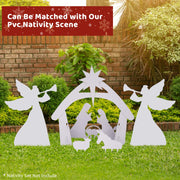 VINGLI 3FT Set of 2 Outdoor Christmas Decorations Angels