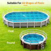 VINGLI Above Ground Pool Safety Fence Swimming Pool Fences
