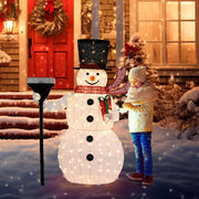 VINGLI 5FT Christmas Snowman Outdoor Decorations Pre-lit LED Lights Snowman Christmas Ornament Indoor Home Yard Decor