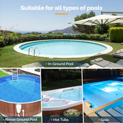 VINGLI Rechargeable Handheld Pool Vacuum with Cordless
