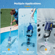 VINGLI Rechargeable Handheld Pool Vacuum with Cordless