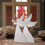 VINGLI 3FT Set of 2 Outdoor Christmas Decorations Angels
