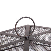 VINGLI 22" Wood Portable Burning Fire Pit Hex Shaped