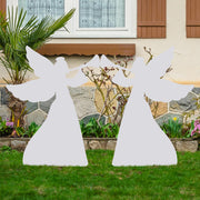 VINGLI 3FT Set of 2 Outdoor Christmas Decorations Angels