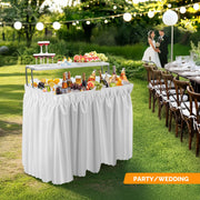 VINGLI 4FT Folding Ice Cooler Table Portable