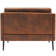 VINGLI AC119 Mid Century Oversized Upholstered Accent Chair